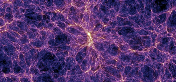 Dark Matter Web-like Structures That Form the Scaffolding of the Universe Detected