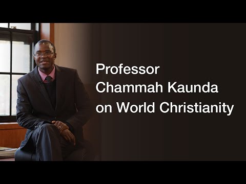 [유튜브] Professor Kaunda on World Christianity
