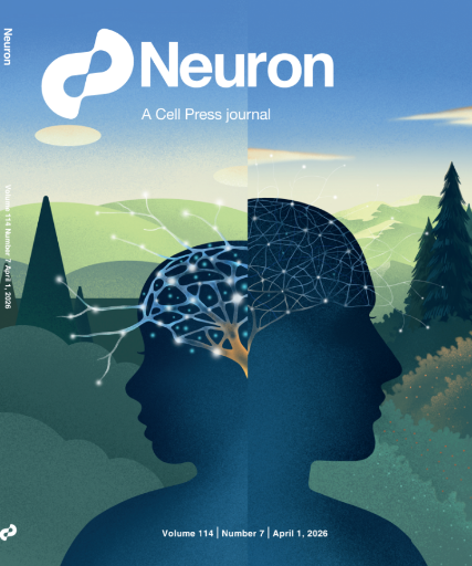 1. 국제학술지 Neuron (Volume 114, Number 7), 2026년 04월 01일 게재