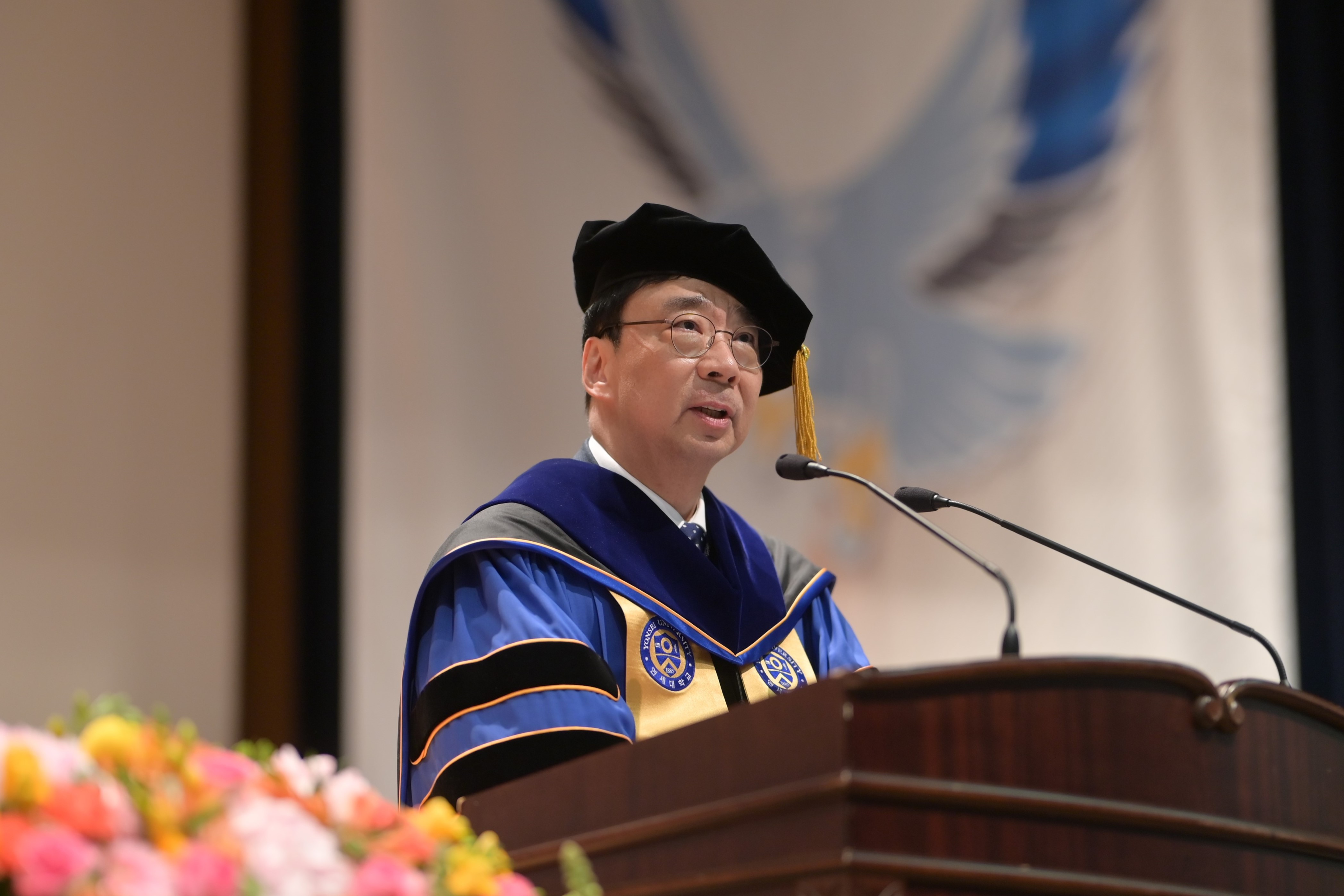 하연섭부총장 축사사진